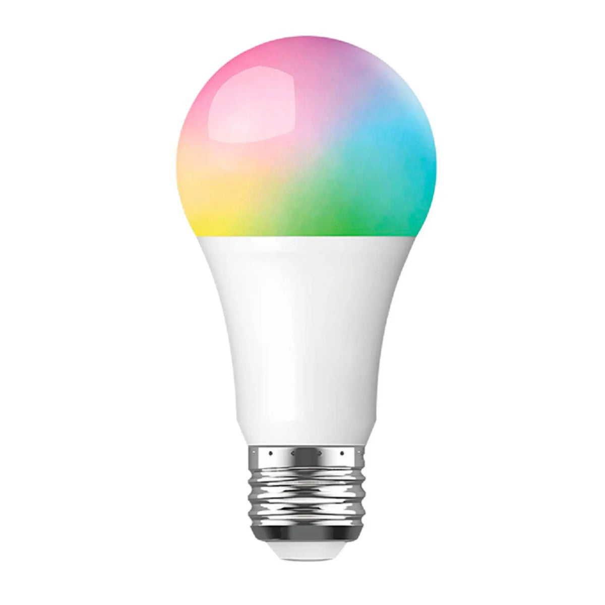 Foco inteligente E27 con control desde la aplicación, modos de luz blanca y RGB