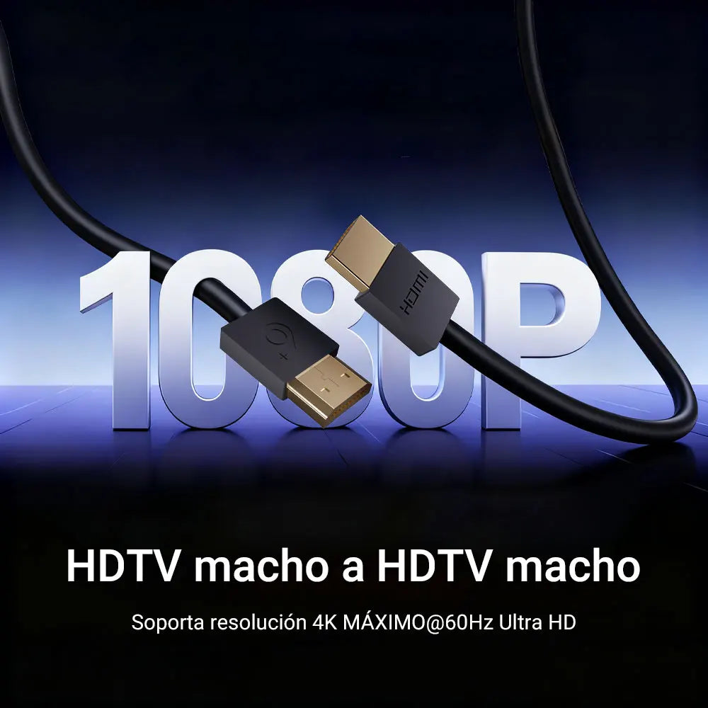 Cable HDMI 1080P 1.4 48 Gbps 1.8/3.6/7.3/10 m, cable HDMI de aluminio de alta velocidad, 1080P a 60 Hz, 4K a 60 Hz, HDMI/M a HDMI/M, compatible con PS5, Blu-ray, TV, Switch, monitor.