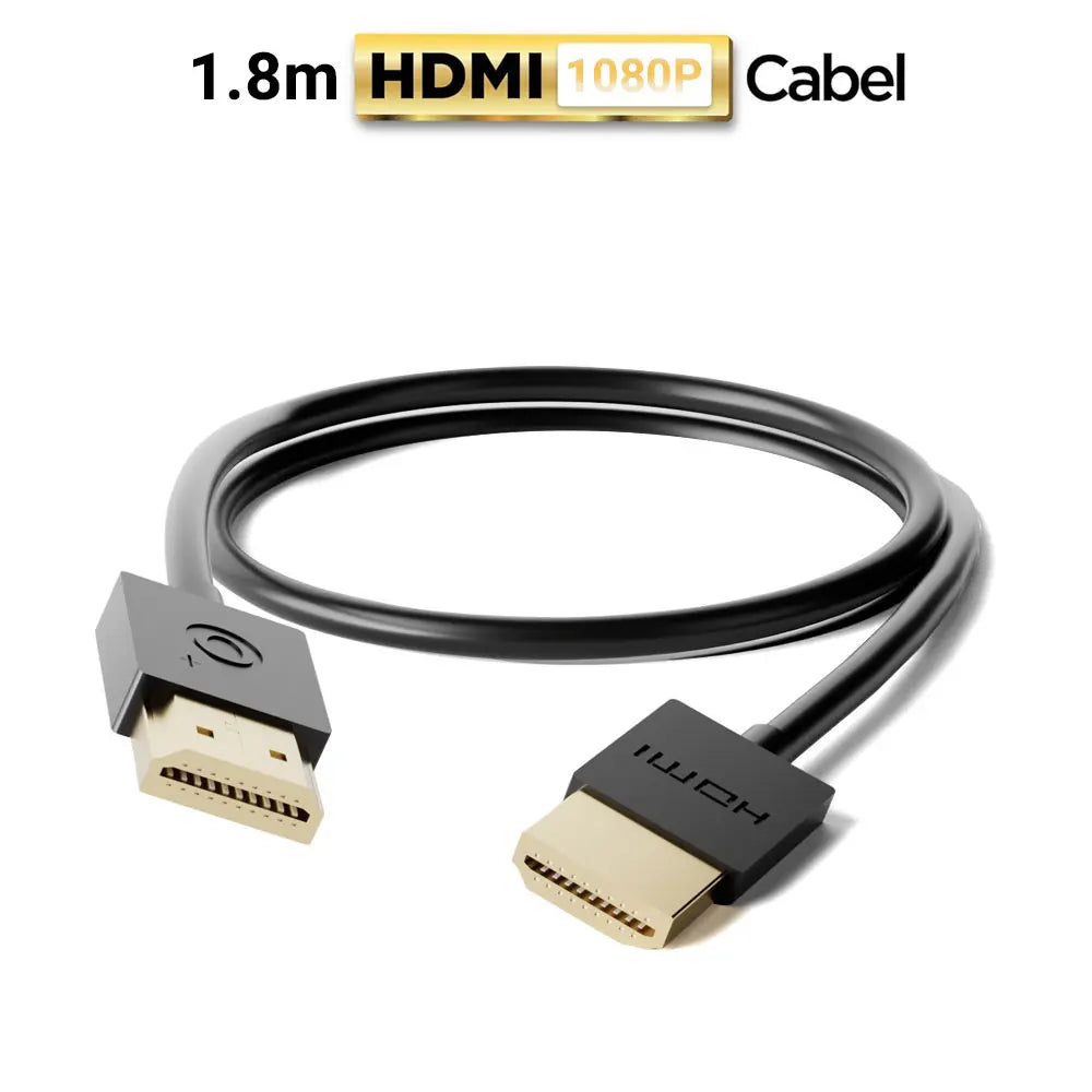 Cable HDMI 1080P 1.4 48 Gbps 1.8/3.6/7.3/10 m, cable HDMI de aluminio de alta velocidad, 1080P a 60 Hz, 4K a 60 Hz, HDMI/M a HDMI/M, compatible con PS5, Blu-ray, TV, Switch, monitor.