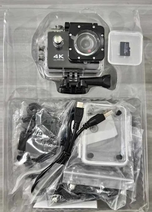 Cámara deportiva tipo Go Pro Wifi 1080P 4K Ultra - Acuática