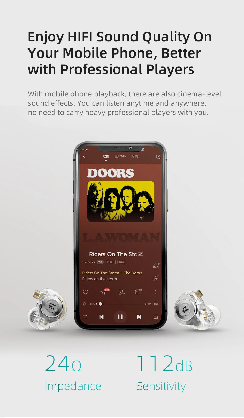 Auriculares KZ EDX Pro dinámicos intraaurales con cable, monitorización HiFi, graves estéreo, para música, juegos, tapones para los oídos y cancelación de ruido.