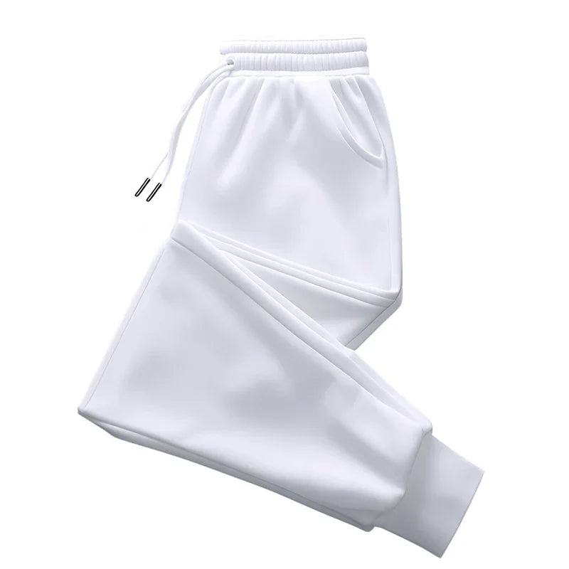 Pants largos  para mujer y hombre, informales, holgados, a la moda, para exteriores, fitness, jogging, con cordón, para uso diario.