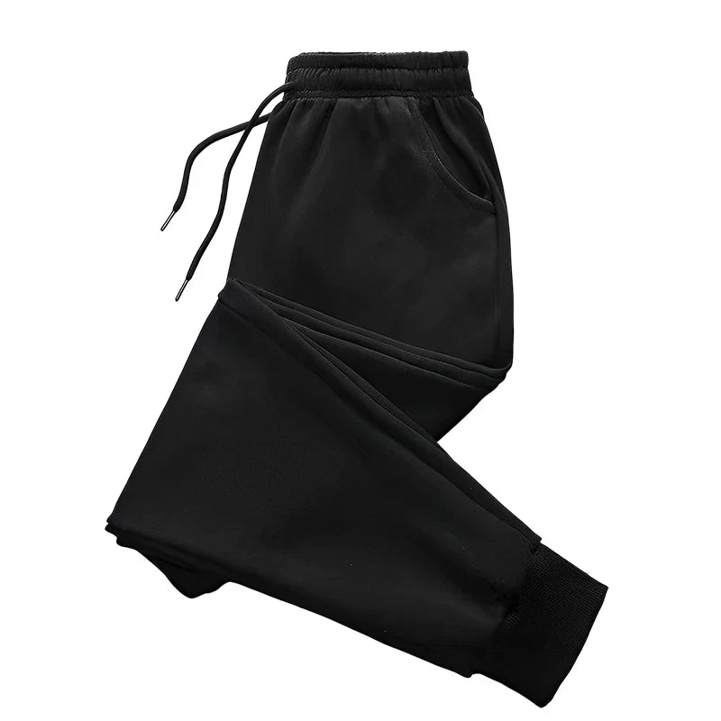Pants largos  para mujer y hombre, informales, holgados, a la moda, para exteriores, fitness, jogging, con cordón, para uso diario.