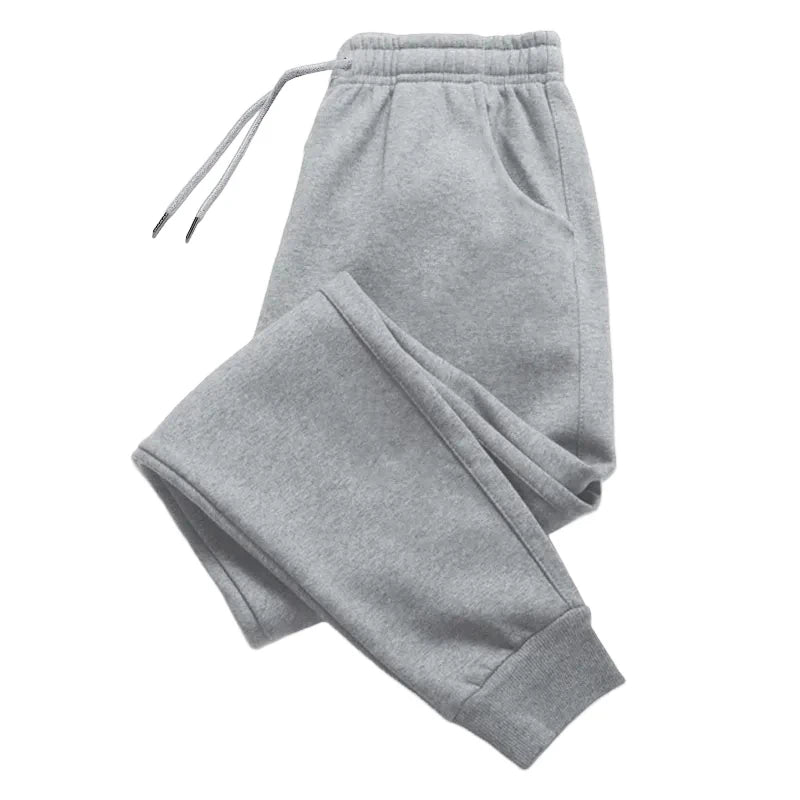 Pants largos  para mujer y hombre, informales, holgados, a la moda, para exteriores, fitness, jogging, con cordón, para uso diario.