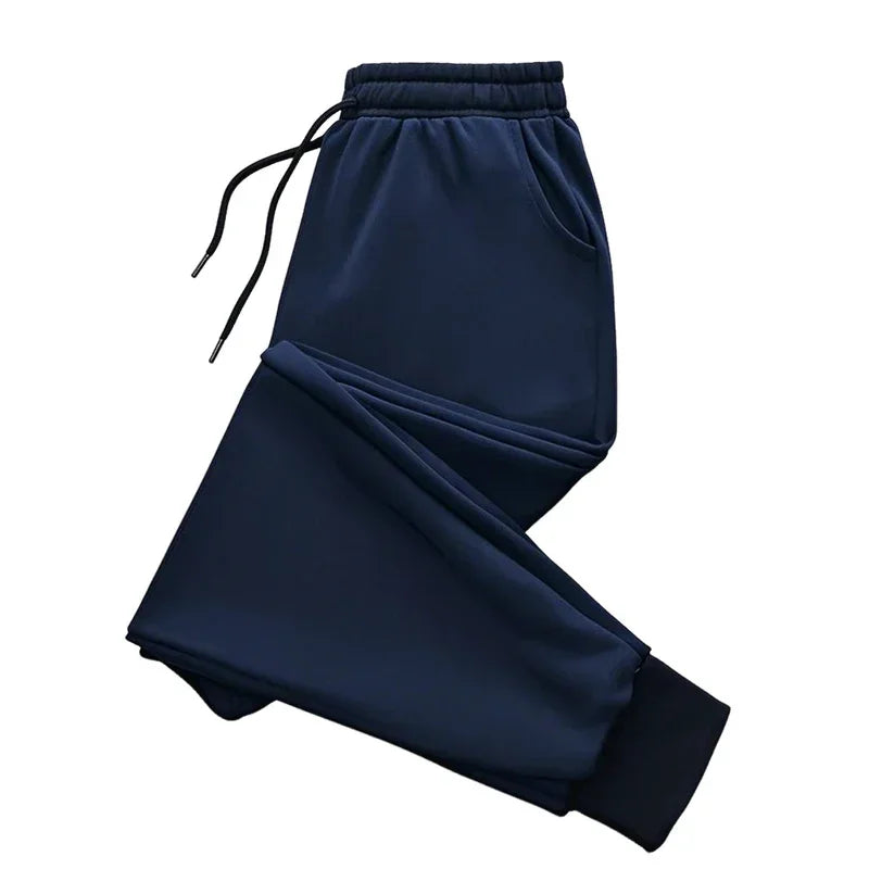 Pants largos  para mujer y hombre, informales, holgados, a la moda, para exteriores, fitness, jogging, con cordón, para uso diario.