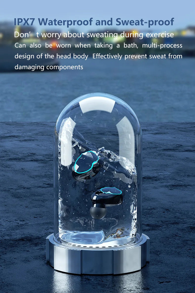 Auriculares inalámbricos M10 de alta calidad con sonido perfecto, para deportes, juegos, música, Bluetooth, con batería externa.