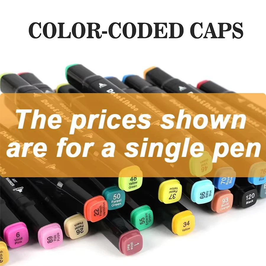48 marcadores de doble punta, disponibles en una variedad de colores, marcadores de acuarela de doble punta, ideales para dibujar, colorear, acuarela, caligrafía cómica, juego de arte de alta calidad, marcadores de acuarela