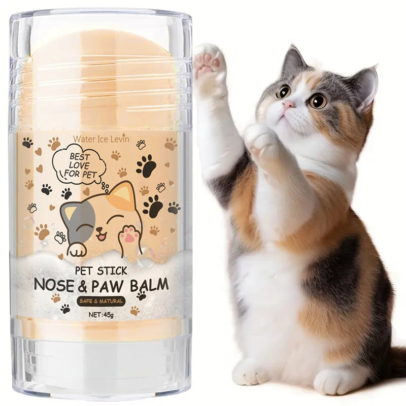 Bálsamo para nariz y patas de perro (45 g), crema protectora para patas de perro, crema hidratante para patas de mascotas, reparador de grietas en las patas de mascotas.