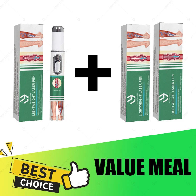 Herramienta de luz azul para venas varicosas