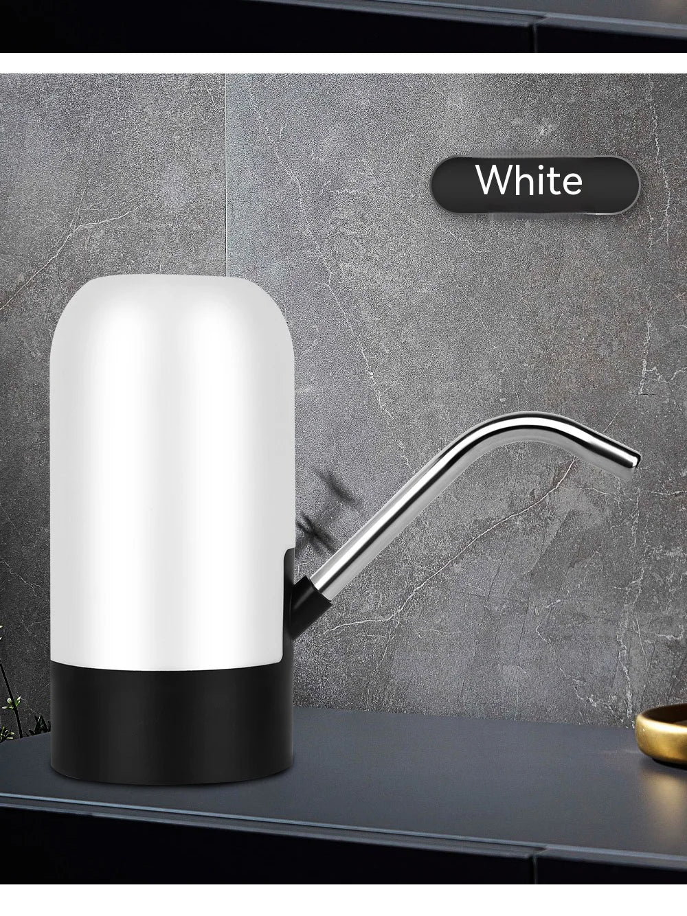 5 Gallon Water Bottle Dispenser USB Charging Automatic Drinking Water Pump Portable Electric Water Dispenser Water Bottle Switc