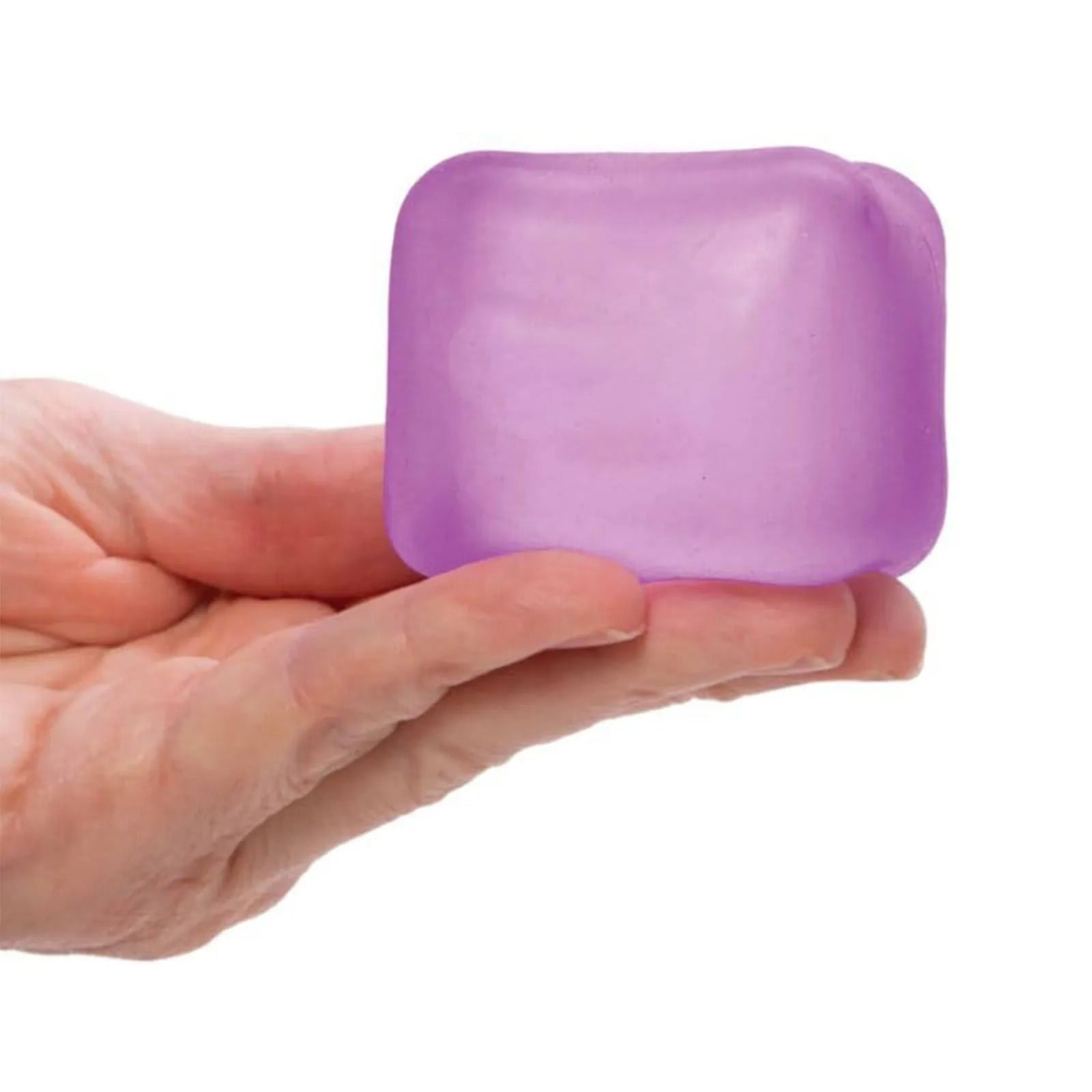 Cubo de hielo blando, juguete antiestrés cuadrado, pelota antiestrés, juguete sensorial para aliviar el estrés para niños y adultos.