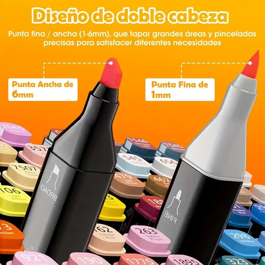 48 marcadores de doble punta, disponibles en una variedad de colores, marcadores de acuarela de doble punta, ideales para dibujar, colorear, acuarela, caligrafía cómica, juego de arte de alta calidad, marcadores de acuarela