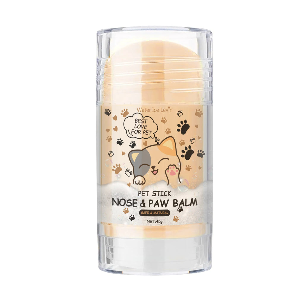 Bálsamo para nariz y patas de perro (45 g), crema protectora para patas de perro, crema hidratante para patas de mascotas, reparador de grietas en las patas de mascotas.