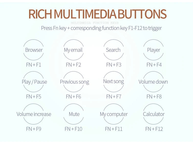 Teclado para juegos de 104 teclas con cable, retroiluminación a juego, sensación mecánica, periféricos para ordenadores de escritorio y portátiles.