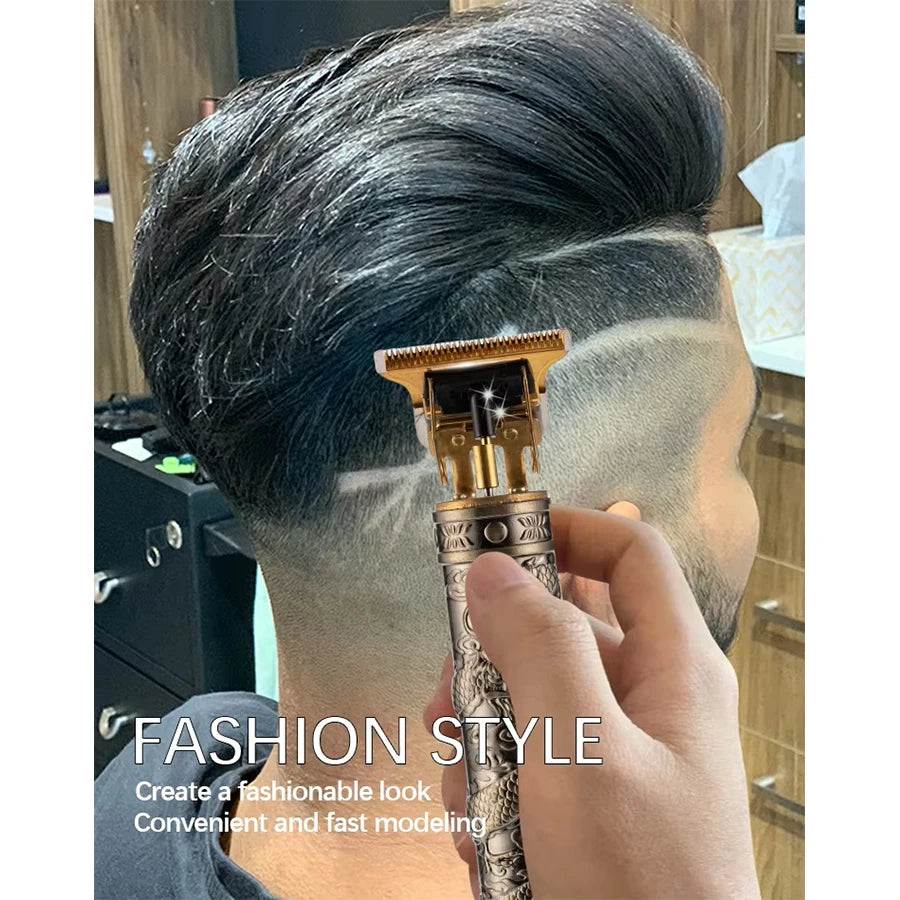 Afeitadora eléctrica para hombre: resistente al agua, con cable, para uso en seco y húmedo, incluye varios accesorios y cepillos de limpieza, miniafeitadora portátil, ideal para barberos principiantes y profesionales.