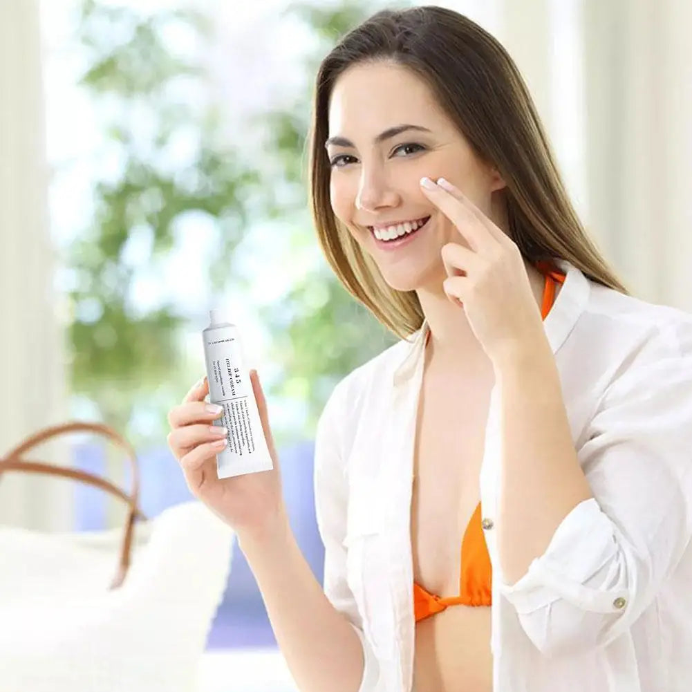 Crema de alivio 345 coreana Dr. Althea, antioxidante, calmante, hidratante, reparadora, limpia el acné y cuida la piel grasa.